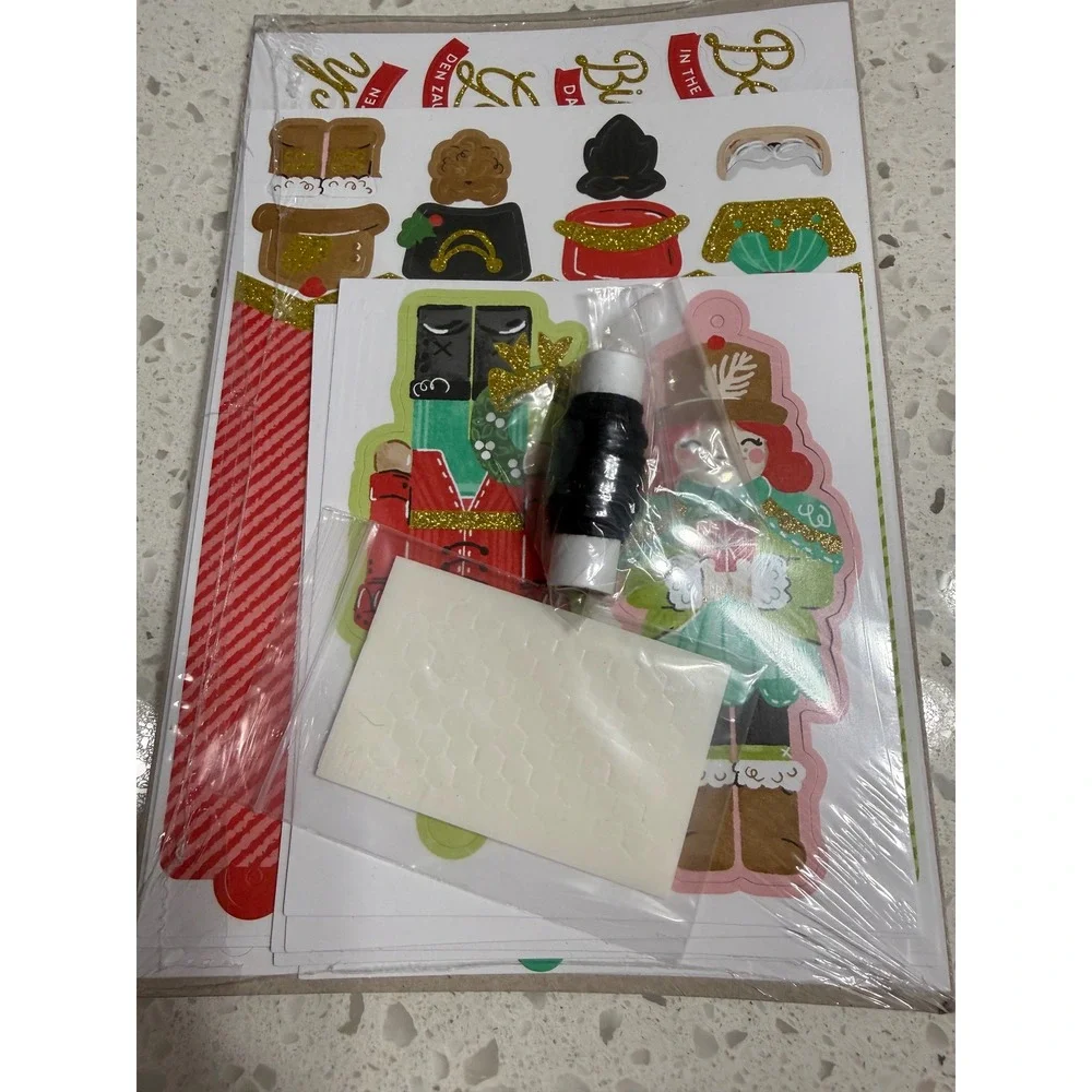 Stampin Up Nutcracker Tags Kit Multicolor New DIY Paper Craft Holiday OS